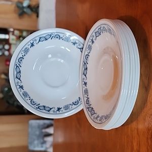 Corelle Old Town Blue Onion Saucers